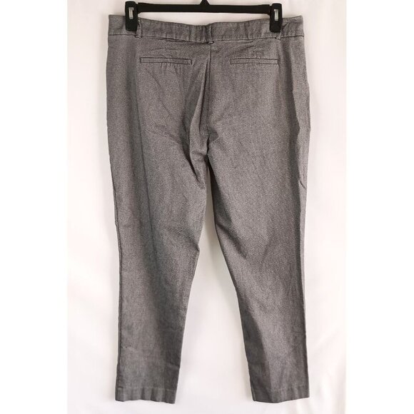 Apt. 9 Slim Leg Super Stretch Ankle Pants Women’s Sz 16 Flat Front Mid Rise - Picture 7 of 8
